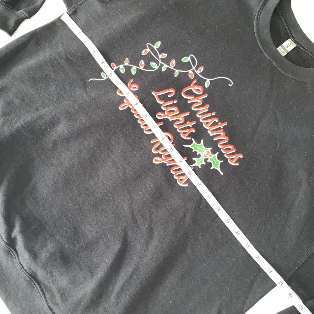 EQUAL RIGHTS Christmas Sweatshirt, size XL, FABULOUS! Feminist, EUC - Picture 6 of 15
